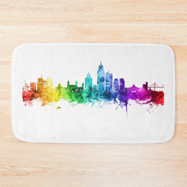 Item preview, Mobile Alabama Skyline designed and sold by ArtPrints.
