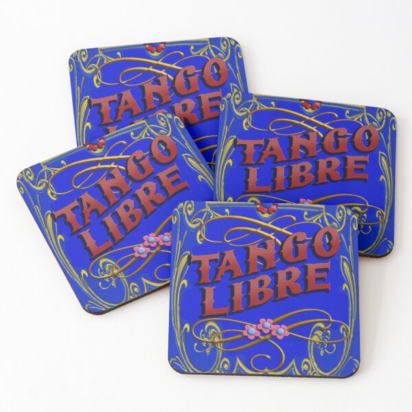 Item preview, Tango Libre (on blue)  designed and sold by jamesgerardking.