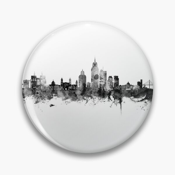 Item preview, Mobile Alabama Skyline designed and sold by ArtPrints.