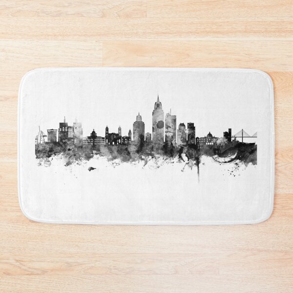 Item preview, Mobile Alabama Skyline designed and sold by ArtPrints.