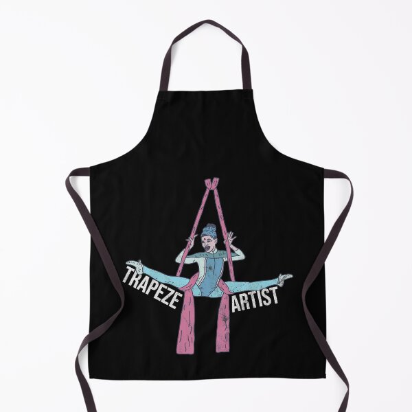 Item preview, Distressed Trapeze Artist - Female Aerial Silk Text - Circus designed and sold by DeWinnes.