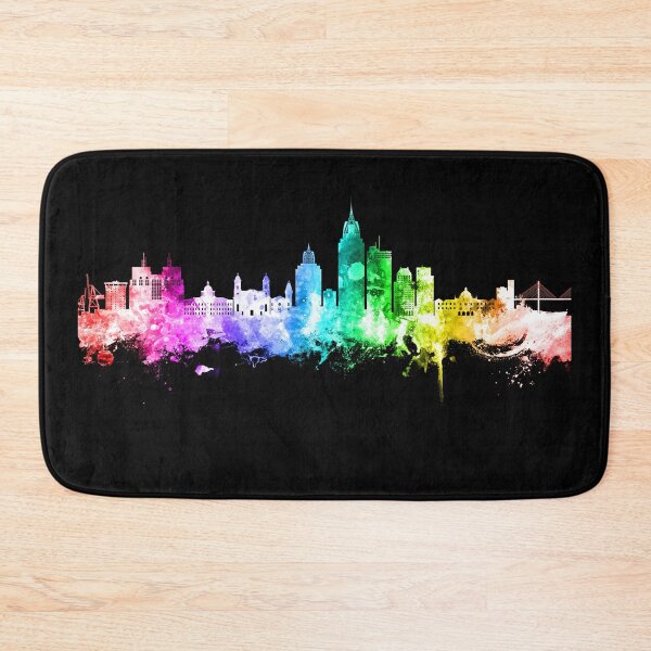 Item preview, Mobile Alabama Skyline designed and sold by ArtPrints.