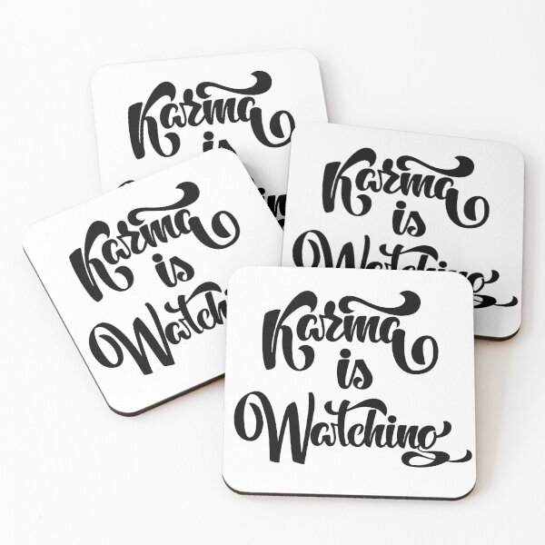Item preview, Karma Is Watching designed and sold by ZalinaKadyrova.