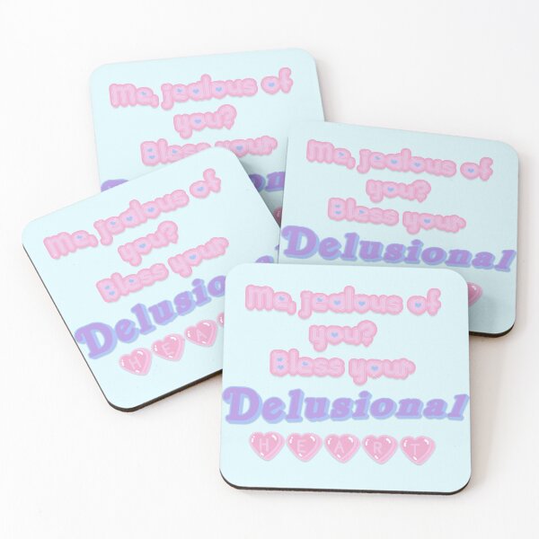 Item preview, Bless your Delusional Heart designed and sold by JmirameDesigns.