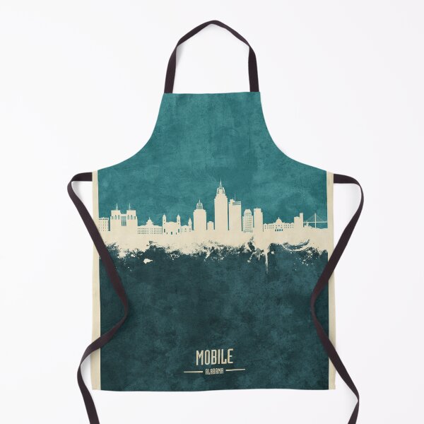 Item preview, Mobile Alabama Skyline designed and sold by ArtPrints.