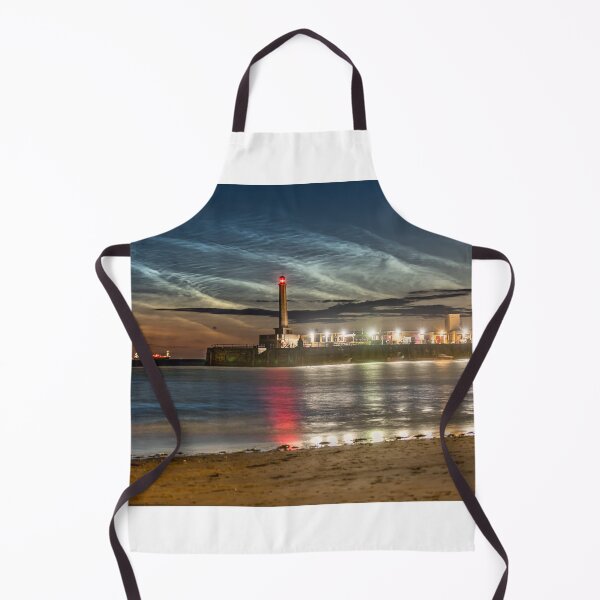 Item preview, Margate Harbour and lighthouse at night designed and sold by rogerstanger.