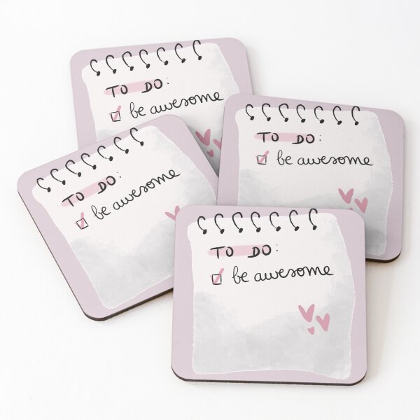 Item preview, To Do List: Be Awesome! designed and sold by ravenmandyshop.