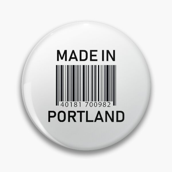 Item preview, Made In Portland Barcode Design designed and sold by ArqDezines.