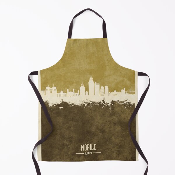 Item preview, Mobile Alabama Skyline designed and sold by ArtPrints.