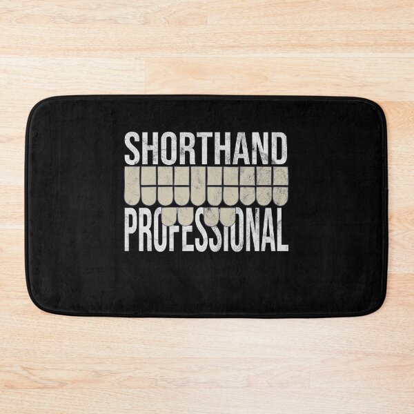 Item preview, Distressed Stenographer - Shorthand Professional - Justice designed and sold by DeWinnes.