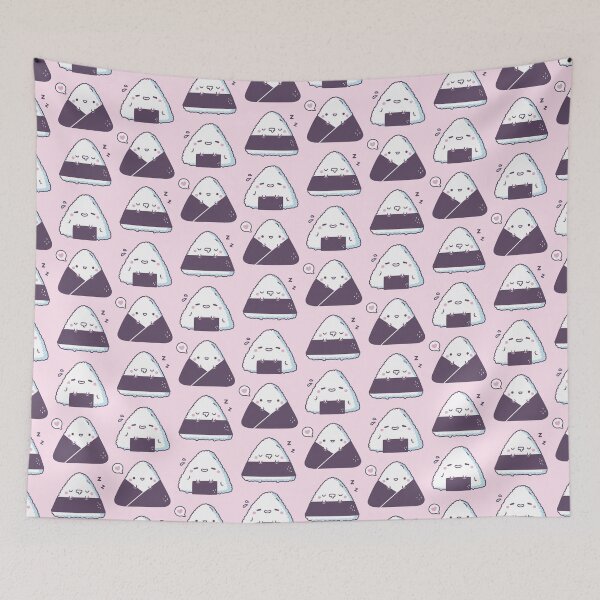 Item preview, Kawaii Onigiri Japanese Rice Balls Trio designed and sold by rustydoodle.