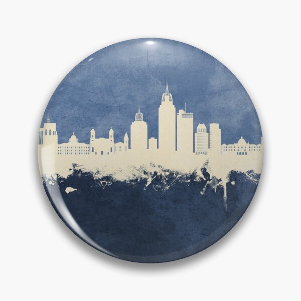 Item preview, Mobile Alabama Skyline designed and sold by ArtPrints.