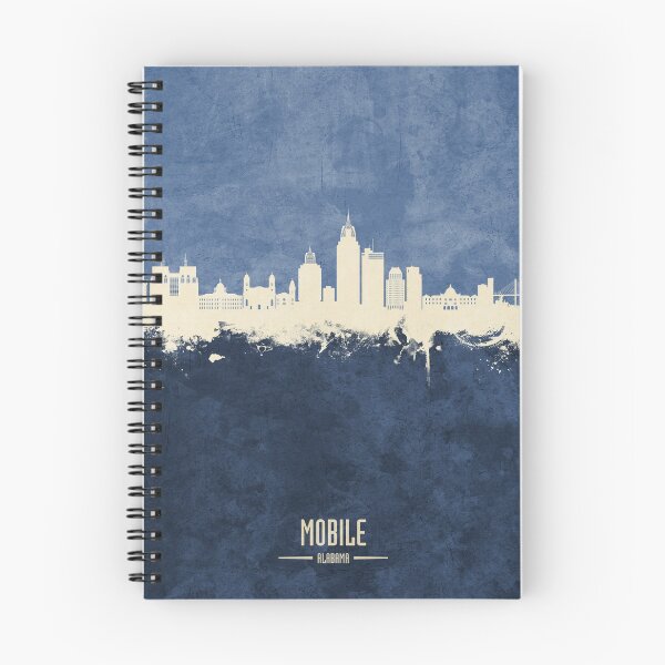 Item preview, Mobile Alabama Skyline designed and sold by ArtPrints.