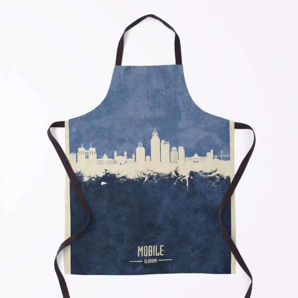 Item preview, Mobile Alabama Skyline designed and sold by ArtPrints.