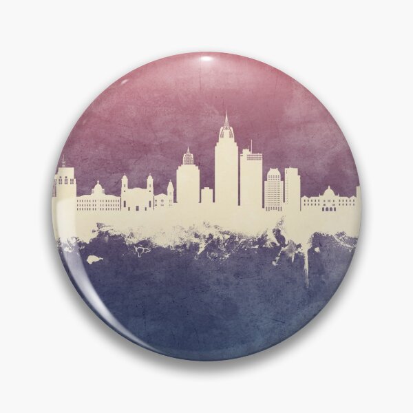 Item preview, Mobile Alabama Skyline designed and sold by ArtPrints.
