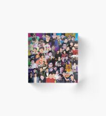 Phan Collage #3 Acrylic Block