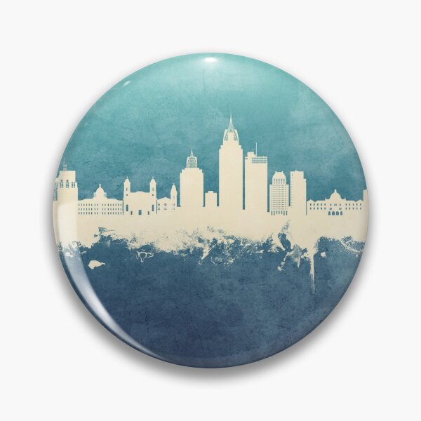 Item preview, Mobile Alabama Skyline designed and sold by ArtPrints.