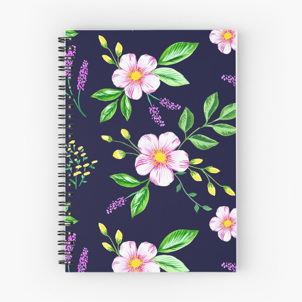 Item preview, Dark blue flowers in a valley designed and sold by Katbydesign.