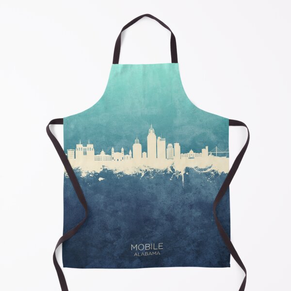 Item preview, Mobile Alabama Skyline designed and sold by ArtPrints.