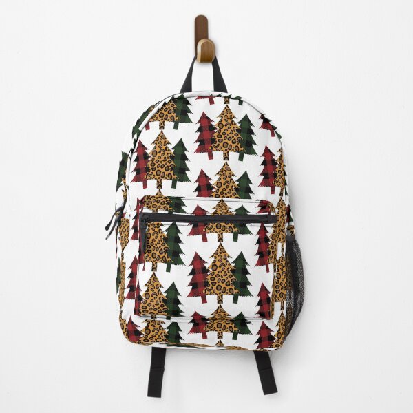 Item preview, Buffalo plaid and leopard Christmas tree designed and sold by PepaAnaRB.