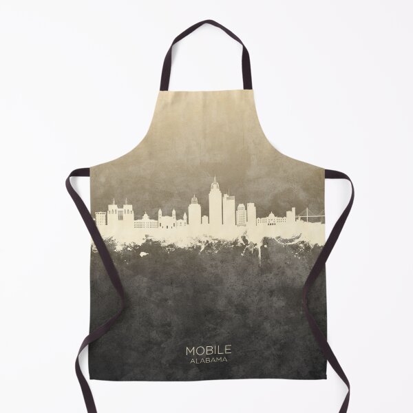Item preview, Mobile Alabama Skyline designed and sold by ArtPrints.