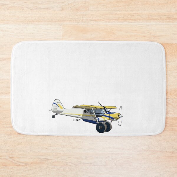Item preview, Piper Cub yellow blue designed and sold by Michael Garber.