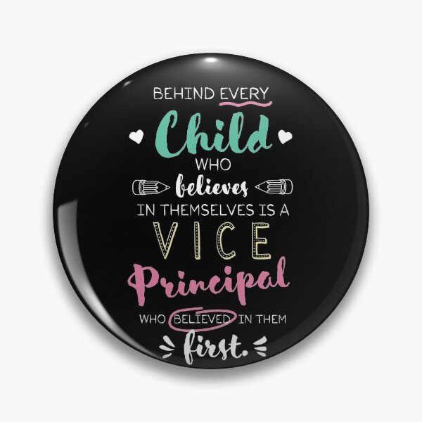 Item preview, Great Vice Principal who believed - Appreciation Quote designed and sold by betternotes.