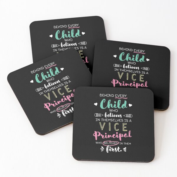 Item preview, Great Vice Principal who believed - Appreciation Quote designed and sold by betternotes.