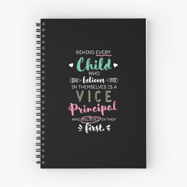 Item preview, Great Vice Principal who believed - Appreciation Quote designed and sold by betternotes.