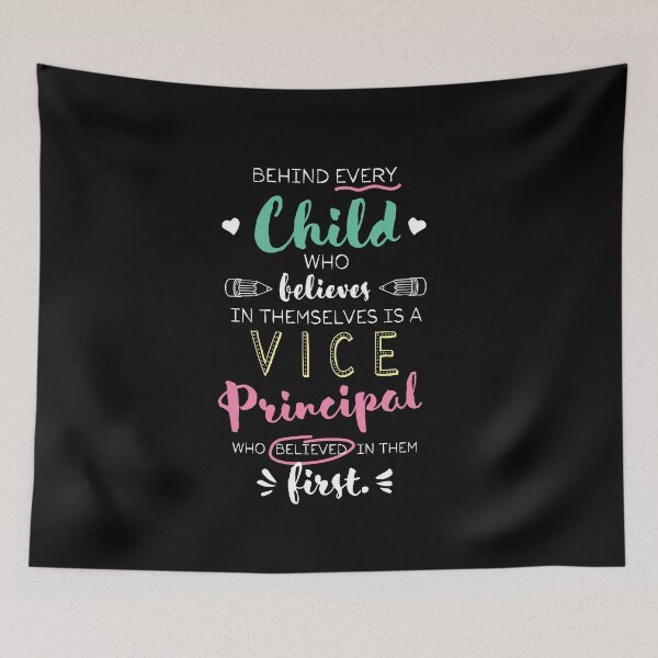 Item preview, Great Vice Principal who believed - Appreciation Quote designed and sold by betternotes.