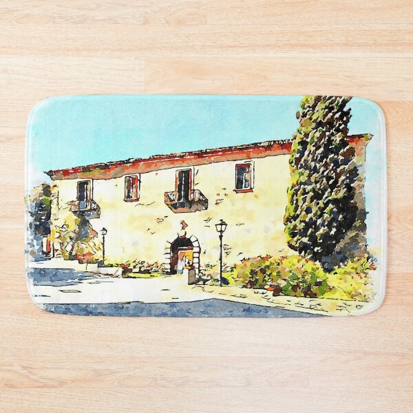 Item preview, Noble palace of Laureana Cilento with cypress designed and sold by Giuseppe Cocco.
