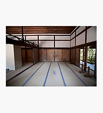 Ryoan-ji interior Photographic Print