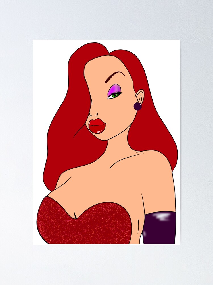 Jessica Rabbit #1 Drawing by Wendel Krolis - Pixels