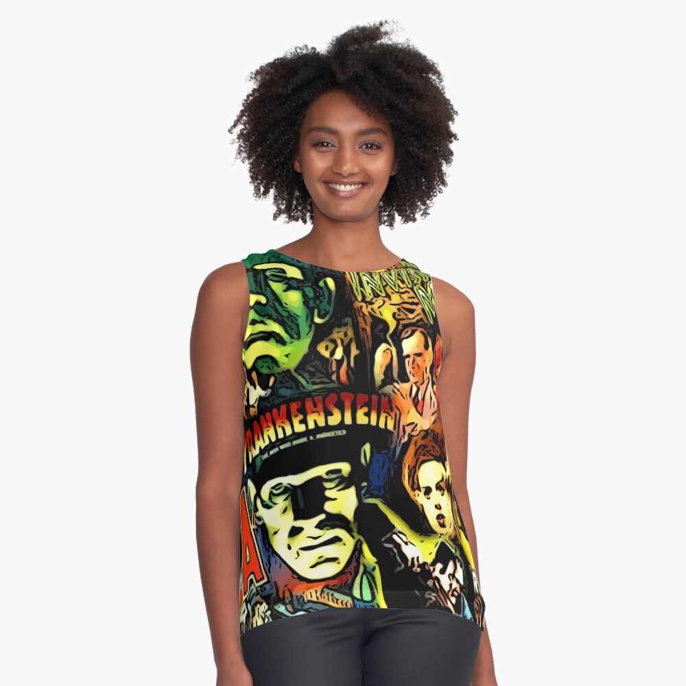 Item preview, Sleeveless Top designed and sold by alessiofano.