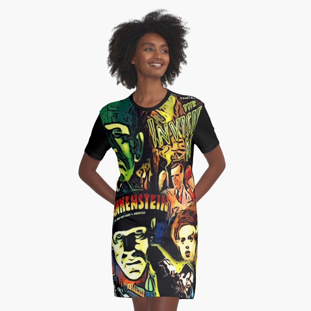 Item preview, Graphic T-Shirt Dress designed and sold by alessiofano.