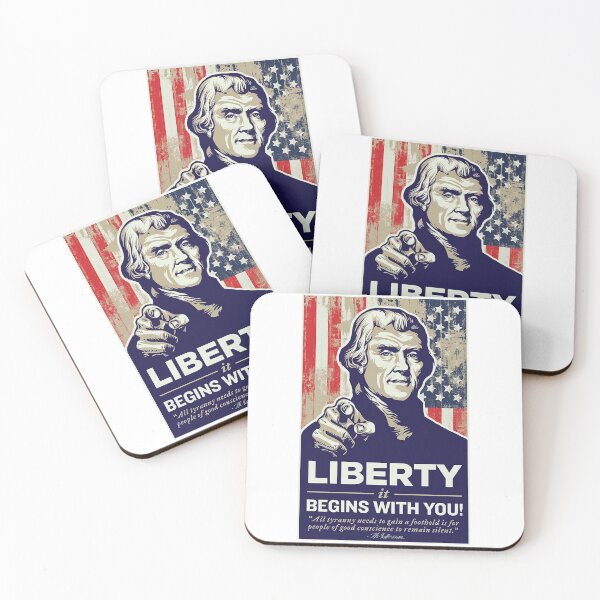 Item preview, Jefferson liberty begins with you designed and sold by TravisLake12.