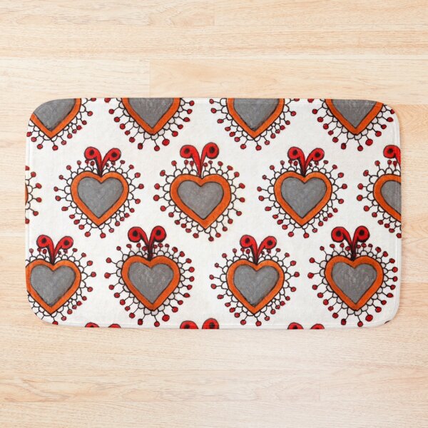 Item preview, Pattern Heart in Red and White Design 105 designed and sold by Artnigel.