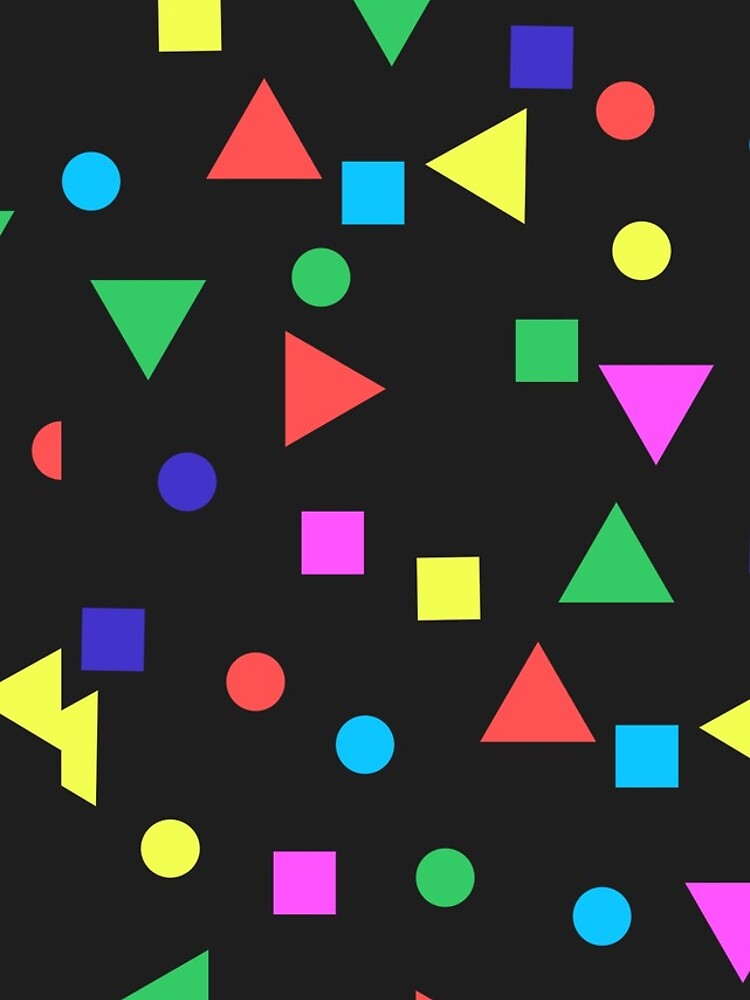 Thumbnail 5 of 5, iPhone Case, Colorful Shape Pattern Design designed and sold by ThothsShop.