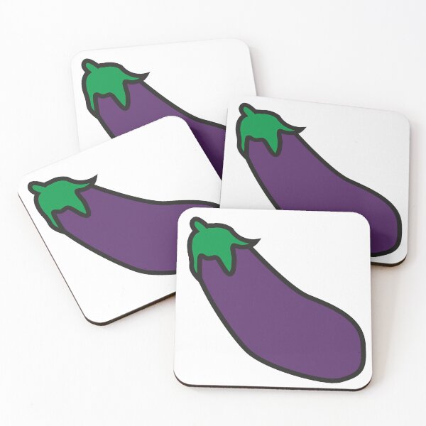Item preview, LGBT Eggplant Emoji designed and sold by D1CK.