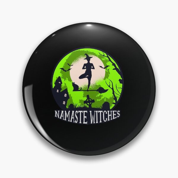 Item preview, Yoga Hexe Yogavidya Namaste Witches Vintage designed and sold by Alpmedia.