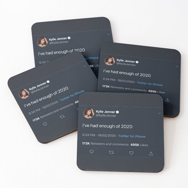 Item preview, Kylie Jenner 2020 tweet designed and sold by jookies.