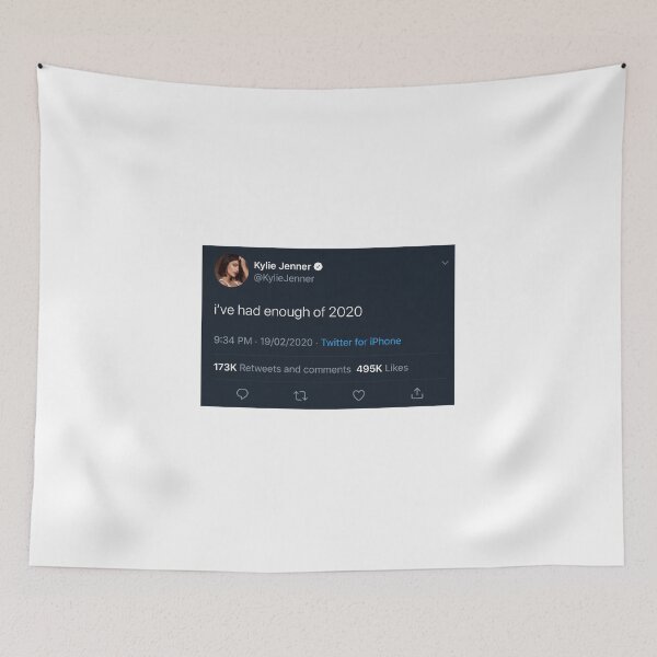 Item preview, Kylie Jenner 2020 tweet designed and sold by jookies.