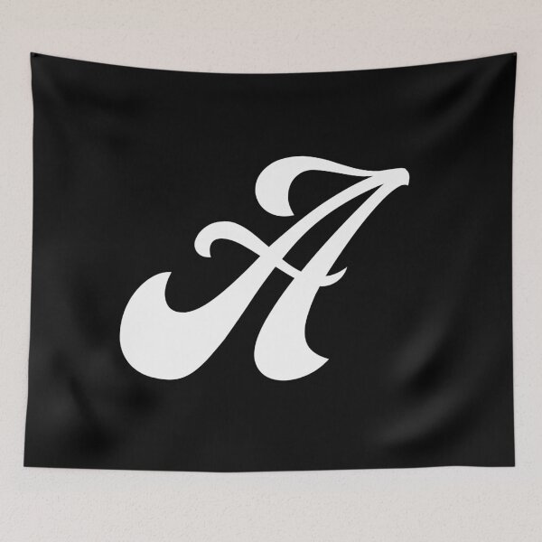 Item preview, The Letter A Black and White Monogram Initial  designed and sold by diverseidentity.