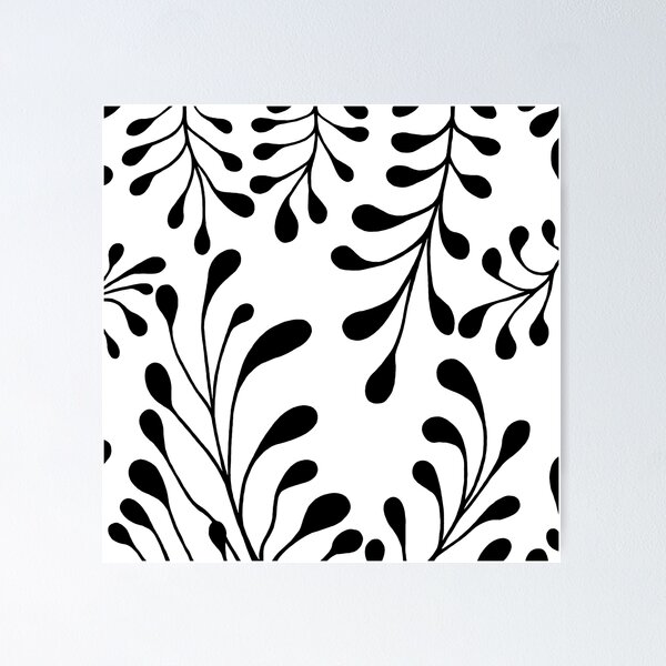 Item preview, Black and white garden designed and sold by beamorello.