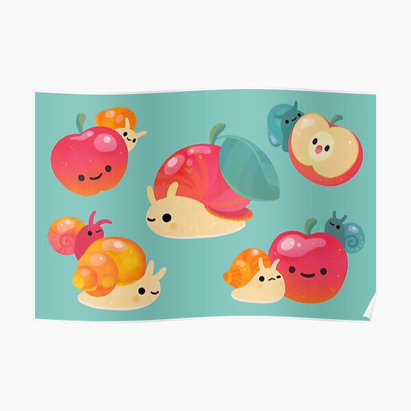 Apple snail Poster