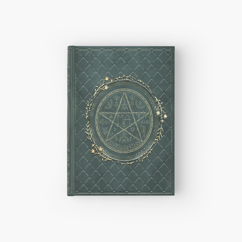 Seal grimoire magic book Hardcover Journal