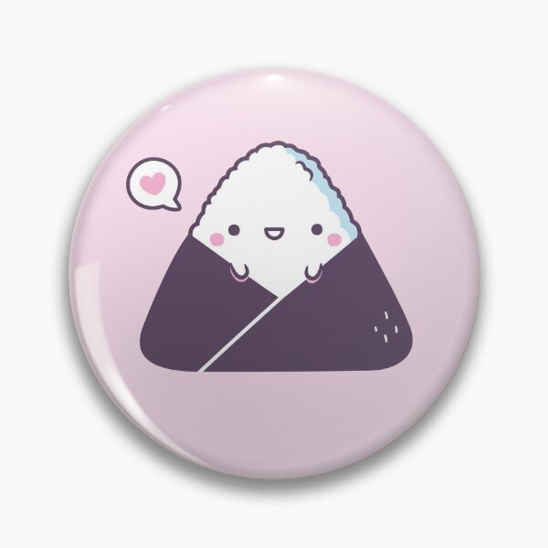Item preview, Cute Happy Onigiri Japanese Rice Ball designed and sold by rustydoodle.