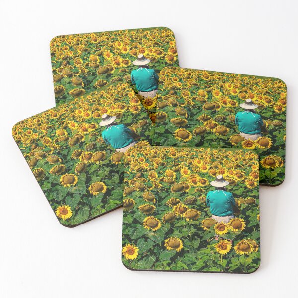 Item preview, Blue in a sea of Sunflowers designed and sold by LisaCook1.