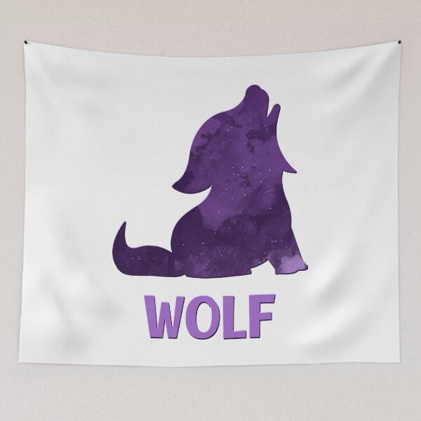 Item preview, Night star wolf animal designed and sold by Imutobi.