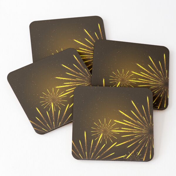Item preview, Golden Fireworks designed and sold by Printedarts.
